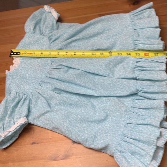 Vintage toddler girls  dress with apron - Picture 4 of 6